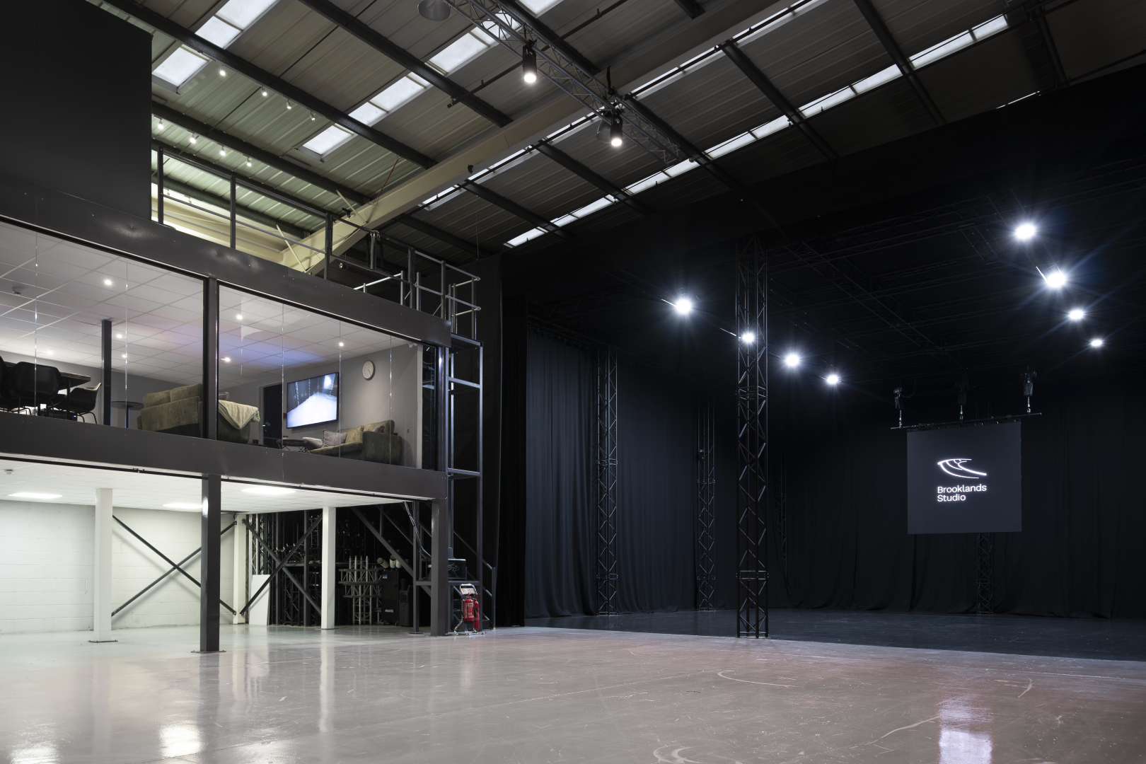 Outer studio space