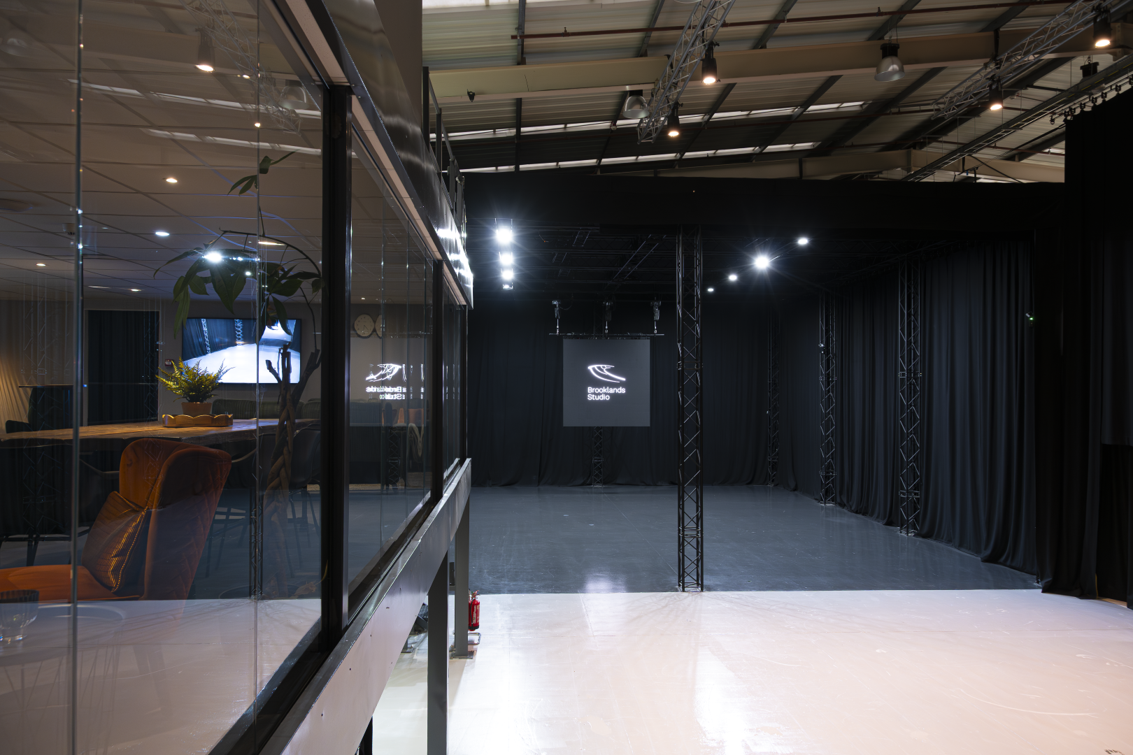 Outer studio space