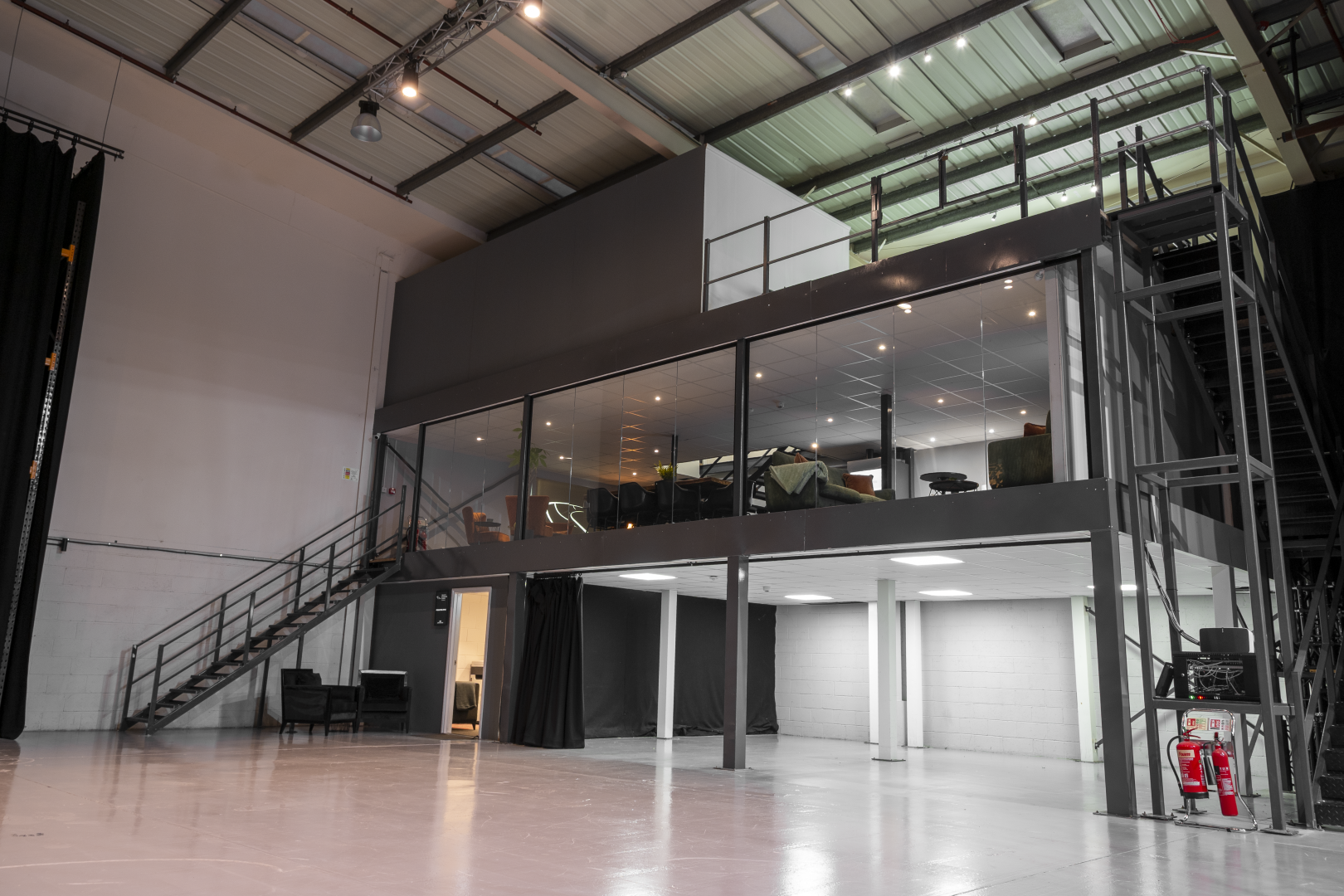 Outer studio space